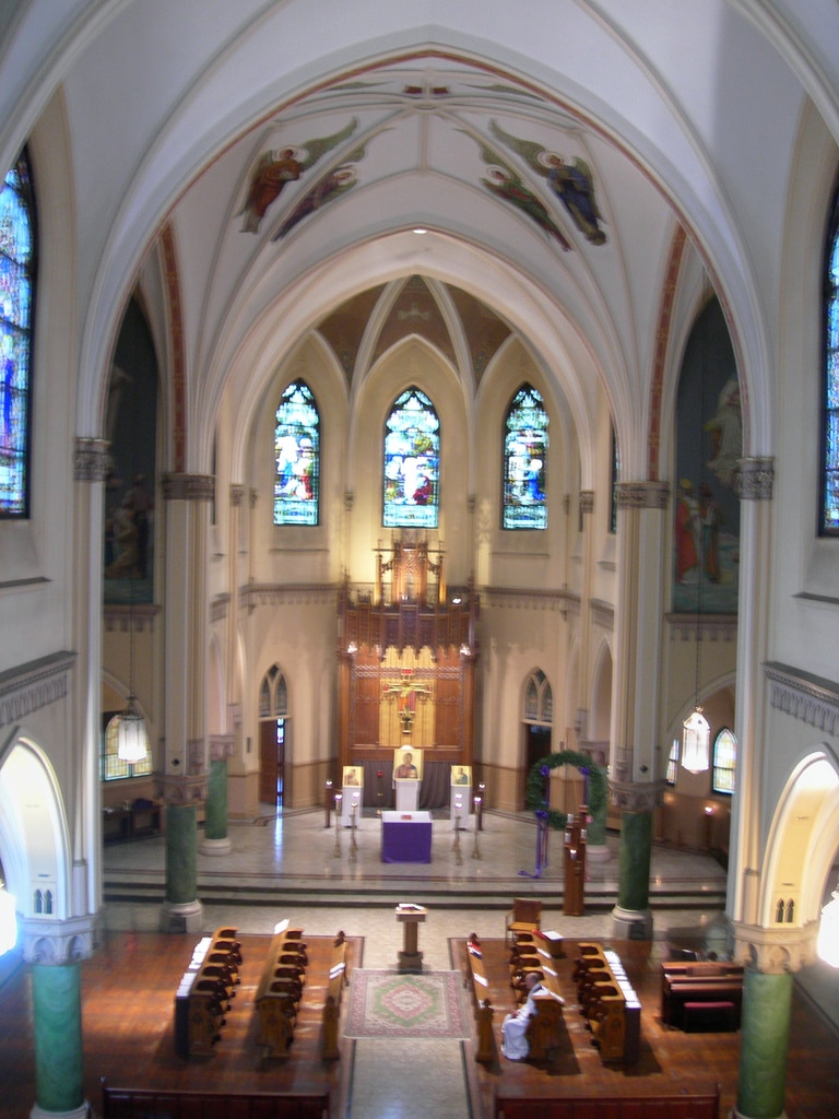 Solemn Vespers, Dinner, and Discussion at the Monastery of the Holy Cross