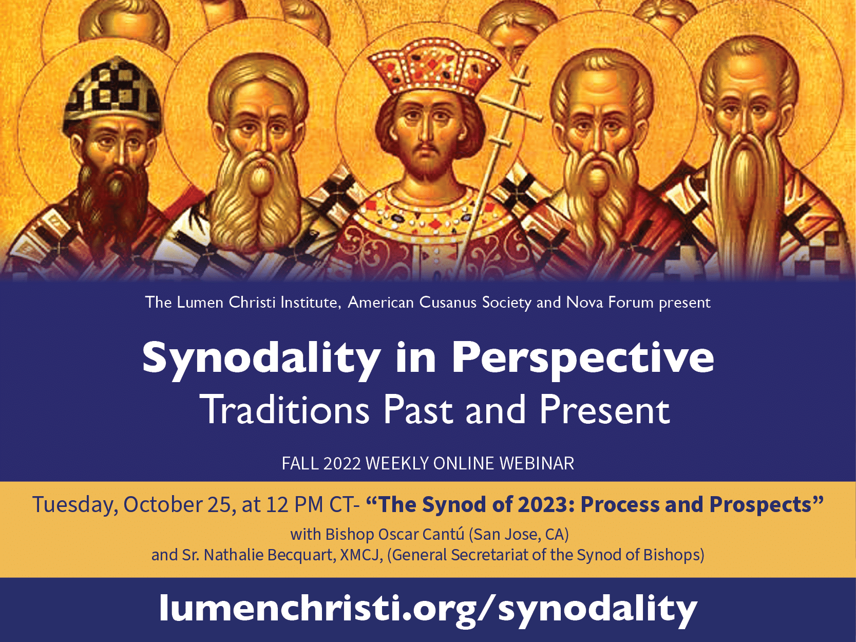 Synodality Series Session 6 | The Synod of 2023: Process and Prospects