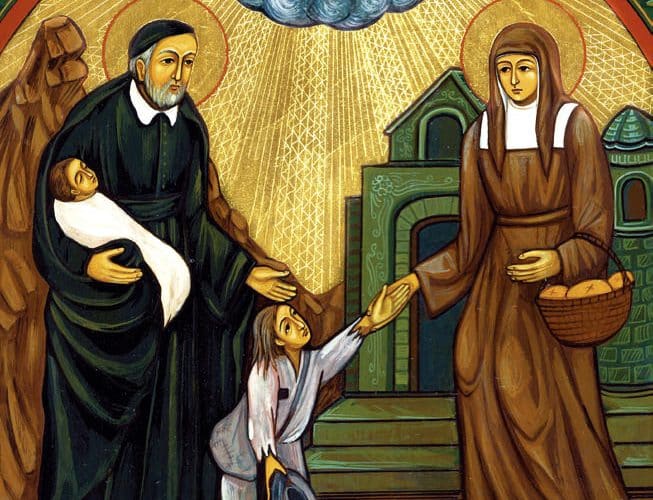 Partners in Charity: St. Louise de Marillac and St. Vincent de Paul