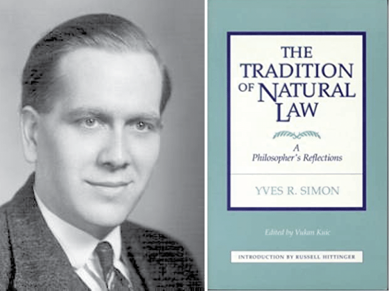 Master Class on Yves Simon on Natural Law