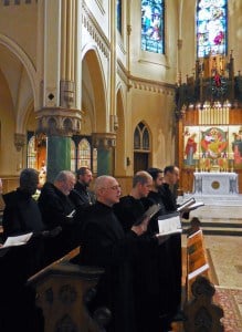 Dinner and Prayer at the Monastery of the Holy Cross