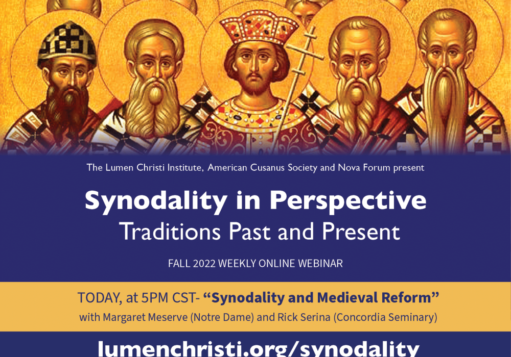 Synodality Series Session 2 | Synodality and Medieval Reform